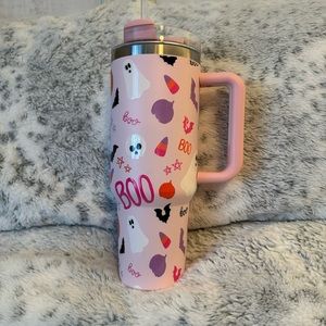 Cute 40oz Halloween Drink Tumbler 💗🖤